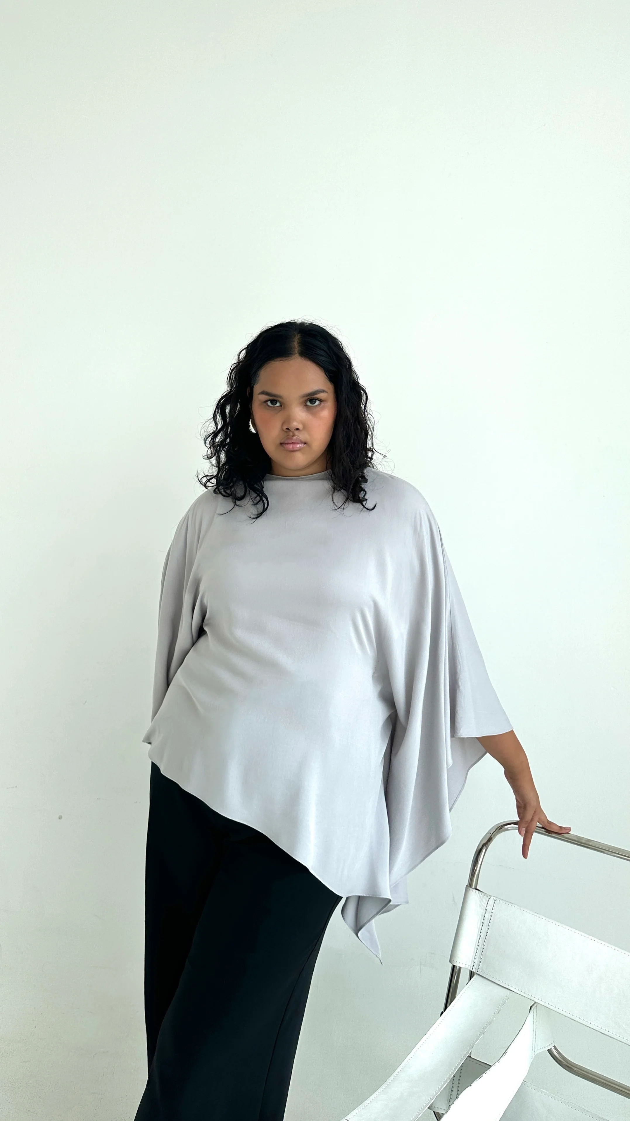 ESMÉ Butterfly Top in Gray - Image 4