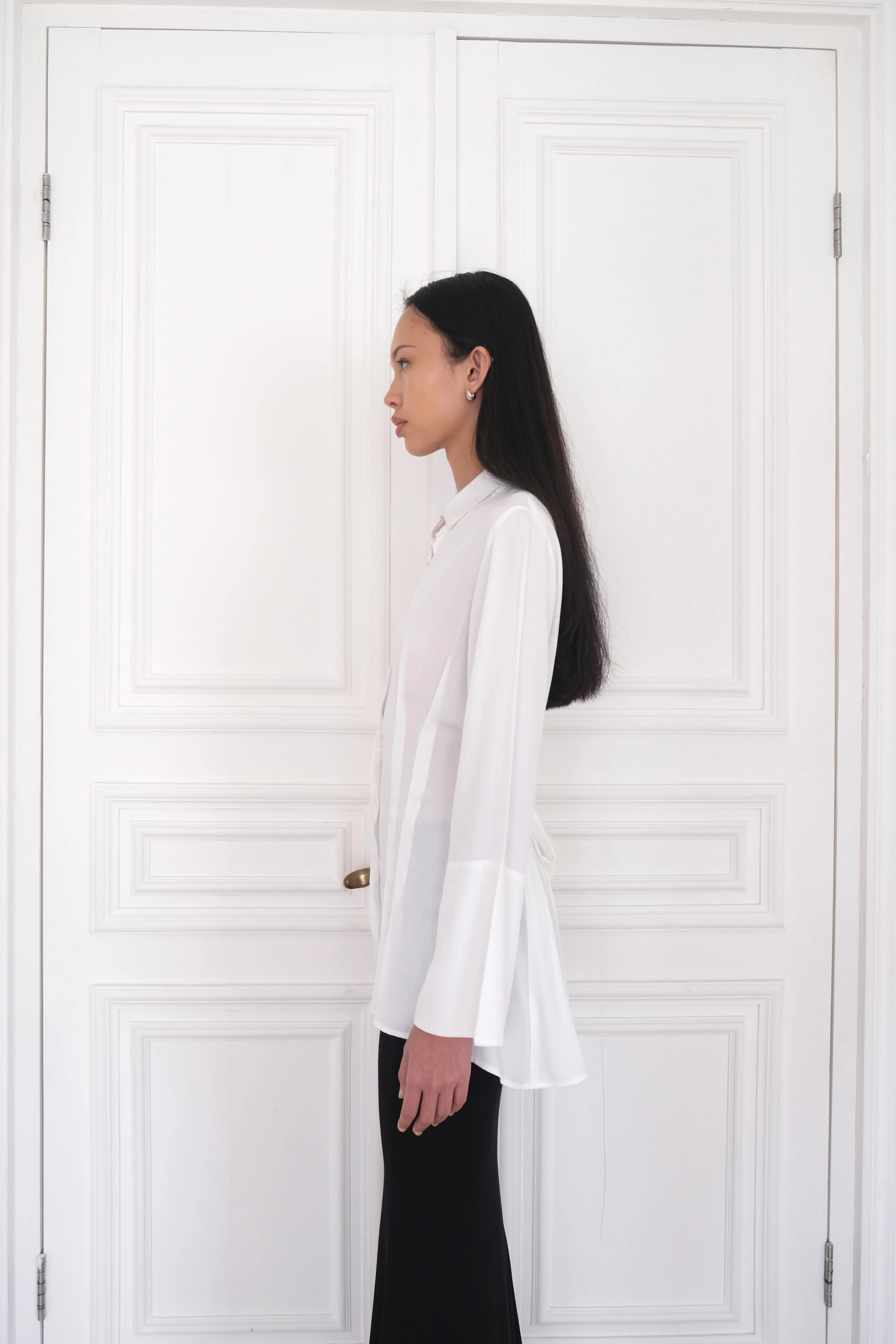 ESMÉ Cinched Waist Shirt - Image 6
