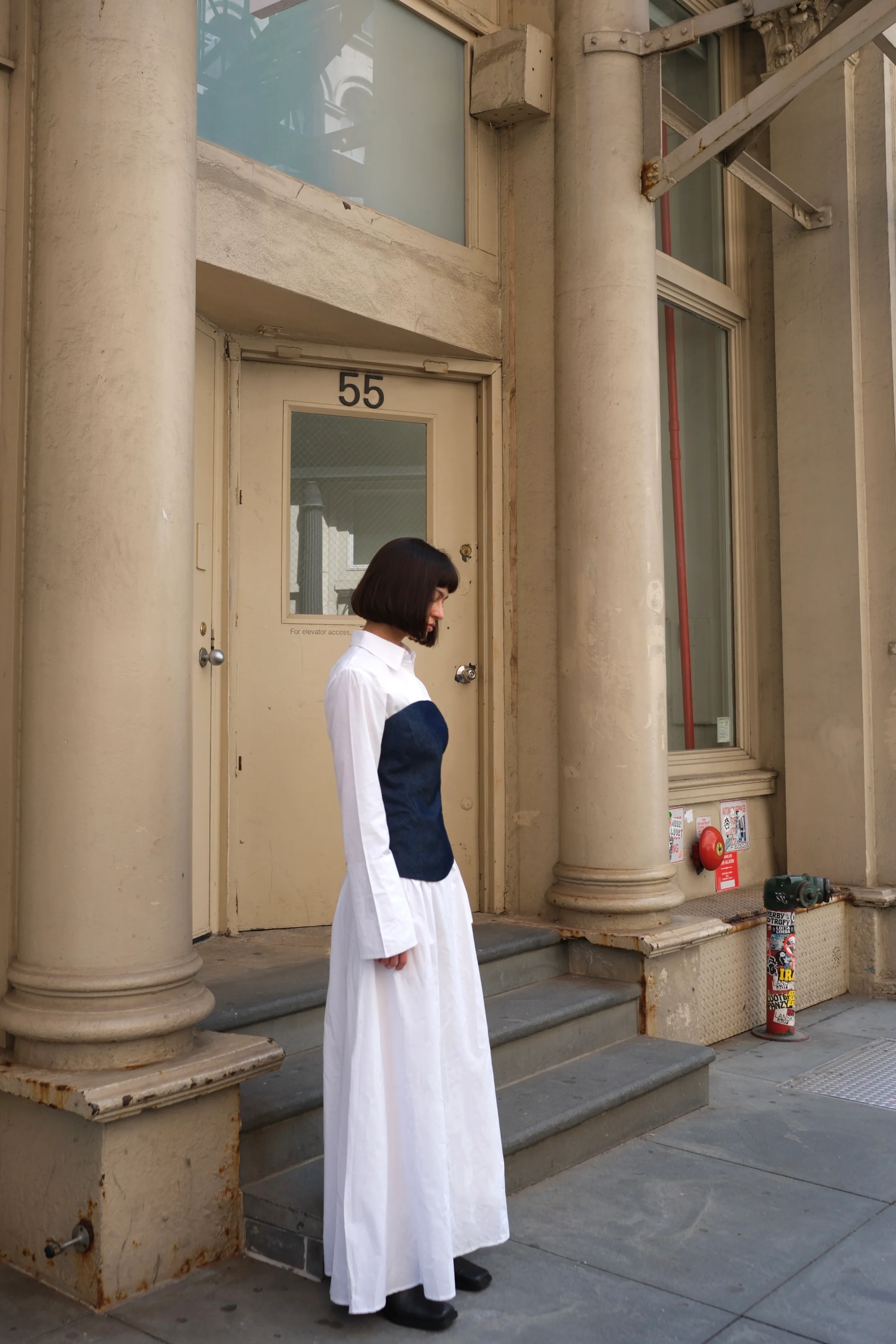 GAIA Cinched Cotton Tencel Dress | final batch - Image 6