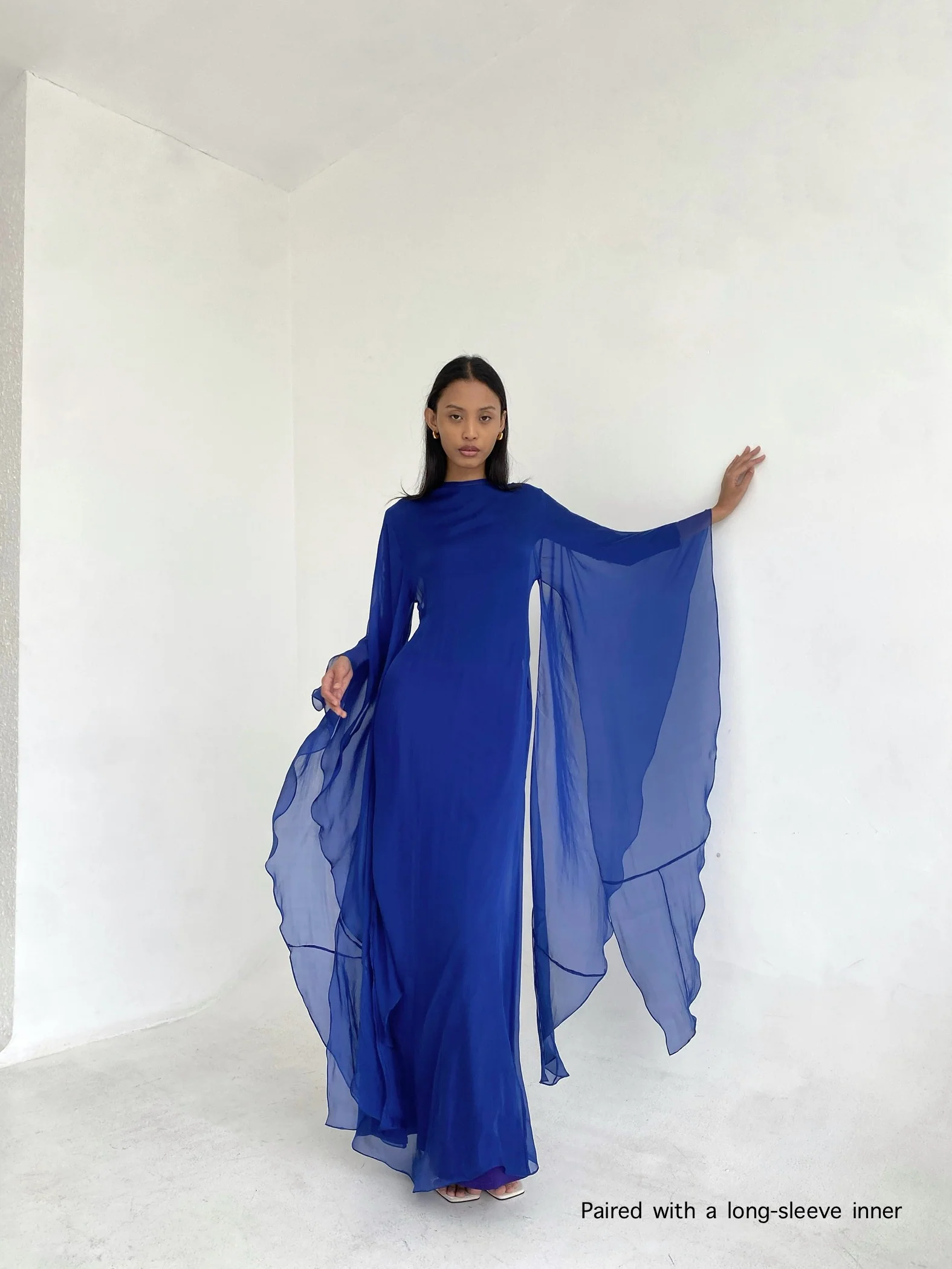 Pure Silk Dress in Amethyst | Preorder ships in ~2 weeks | Last Batch - Image 4
